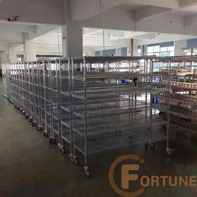Industrial Chorme Wire Shelving - copy